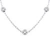 Cartier Pasha necklace in white gold and diamonds - 00pp thumbnail