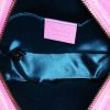 Gucci GG Marmont clutch-belt clutch-belt  in pink velvet - Detail D2 thumbnail