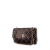 Chanel Vintage handbag  in black quilted leather - 00pp thumbnail