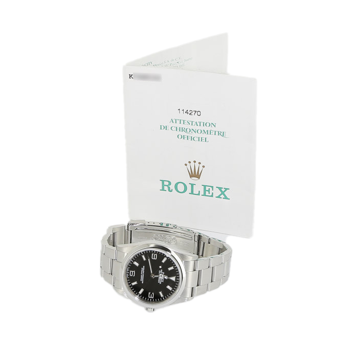 Reloj Rolex Explorer de acero Ref: 114270  Circa 2001