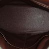 Borsa Hermès  Kelly 32 cm in pelle box marrone - Detail D3 thumbnail