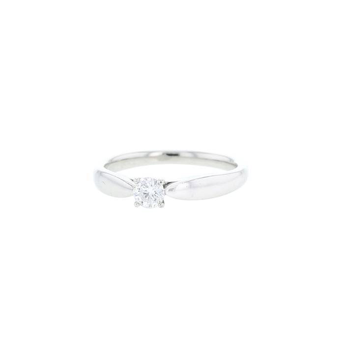 Tiffany & Co Harmony solitaire ring in platinium and diamond - 00pp