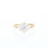 Vintage  ring in yellow gold and diamonds 2,29ct - 360 thumbnail