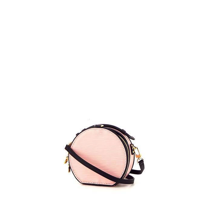 Louis Vuitton Pink Epi Leather Mini Boite Chapeau Shoulder Bag Louis Vuitton