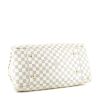 Louis Vuitton  Artsy medium model  handbag  in azur damier canvas  and natural leather - Detail D4 thumbnail