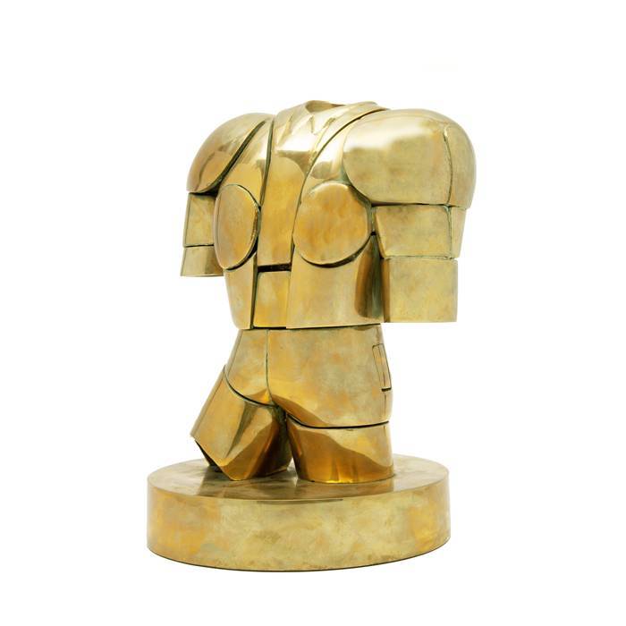 Miguel Berrocal, Sculpture "Torero Opus 116", in brass, signed and numbered, of 1972 - 00pp