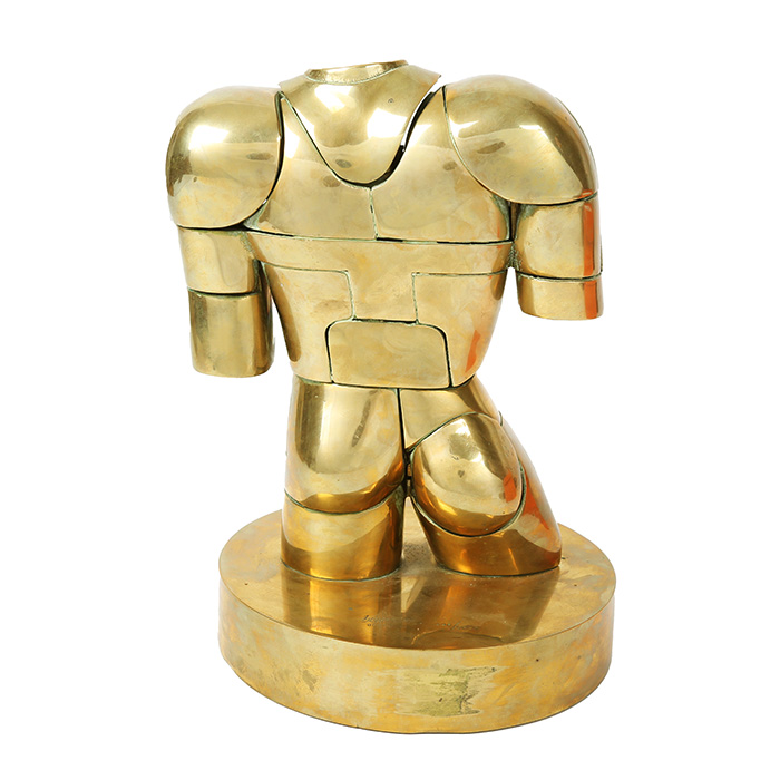 Miguel Berrocal, Sculpture "Torero Opus 116", en laiton, signée et numérotée, de 1972 - Detail D1