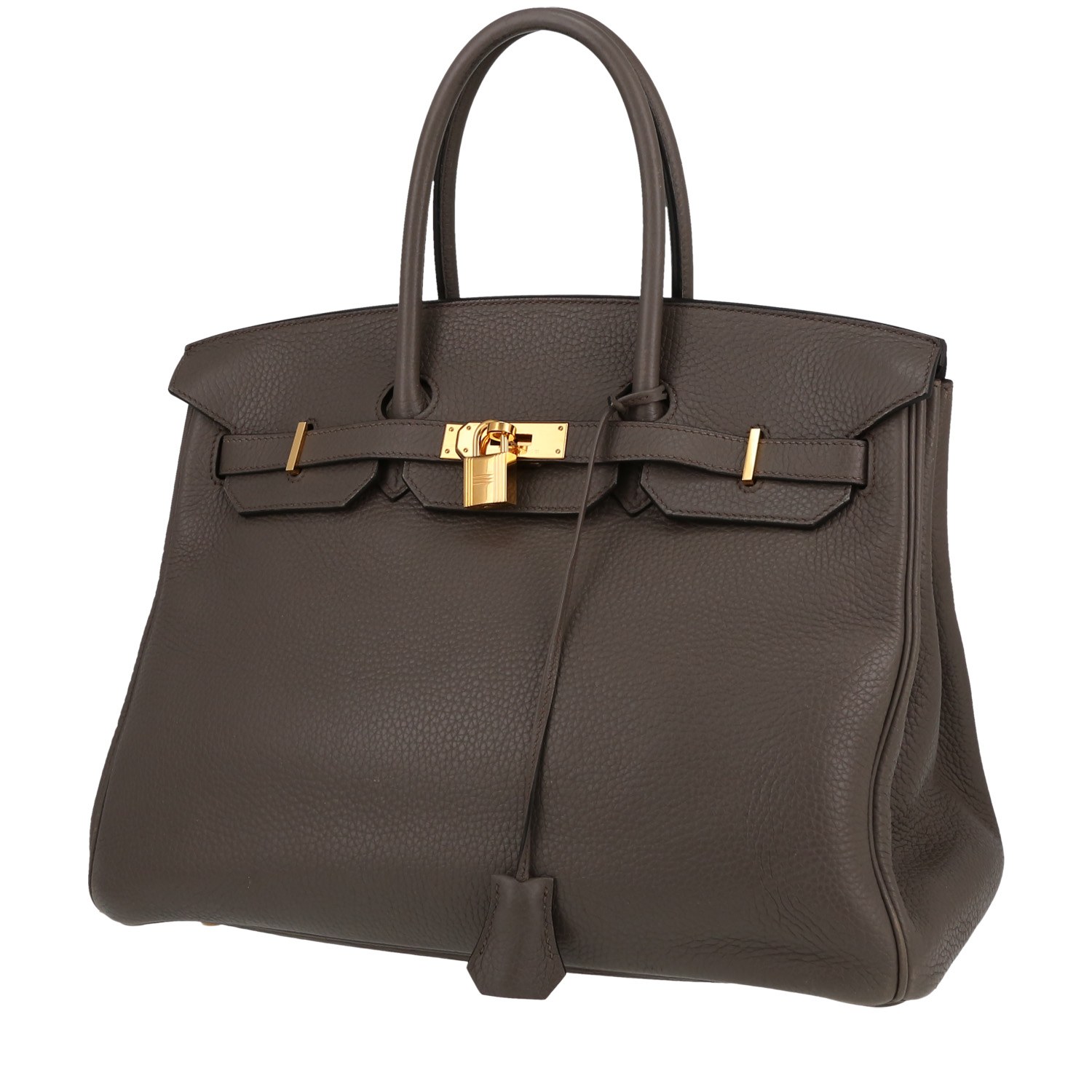 Hermès  Birkin 35 cm handbag  in grey togo leather - 00pp