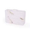 Daniel Arsham x Rimowa, "Attaché-case érodé", sculpture en plâtre et incrustations, dans sa valise Rimowa d'origine, avec certificat d'origine, signée et numérotée, de 2019 - Detail D1 thumbnail