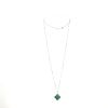 Van Cleef & Arpels Magic Alhambra long necklace in yellow gold and malachite - 360 thumbnail