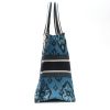 Dior  Book Tote medium model  shopping bag  in blue, red and yellow multicolor  printed patern canvas - Detail D6 thumbnail