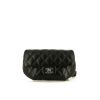 Pochette-ceinture Chanel  Pochette ceinture en cuir matelassé noir - 360 thumbnail