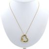 Collana Tiffany & Co Open Heart modello grande in oro giallo - 360 thumbnail