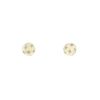 Orecchini a bottone Tiffany & Co  in oro giallo, platino e diamanti - 00pp thumbnail