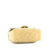 Bolso bandolera Chanel  Mini Timeless en ante beige - Detail D4 thumbnail