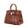 Bolso de mano Hermès  Birkin 30 cm en cuero togo marrón chocolate - 00pp thumbnail