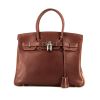 Bolso de mano Hermès  Birkin 30 cm en cuero togo marrón chocolate - 360 thumbnail