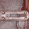 Hermès  Birkin 30 cm handbag  in chocolate brown togo leather - Detail D4 thumbnail