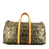 Bolsa de viaje Louis Vuitton  Keepall Editions Limitées en lona Monogram marrón - 360 thumbnail