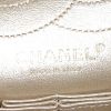 Chanel  Chanel 2.55 handbag  in gold quilted leather - Detail D4 thumbnail