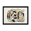 Fernand Léger, "Composition noire et jaune", silkscreen in colors on paper, signed and numbered, of 1954 - 00pp thumbnail