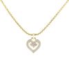 O.J. Perrin Légende medium model necklace in yellow gold and diamonds - 00pp thumbnail