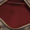 Borsa Louis Vuitton  Ribera mini  in tela cerata con motivo a scacchi ebano e pelle marrone - Detail D2 thumbnail