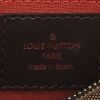 Borsa Louis Vuitton  Ribera mini  in tela cerata con motivo a scacchi ebano e pelle marrone - Detail D3 thumbnail