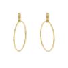 Louis Vuitton Clous earrings in yellow gold - 00pp thumbnail