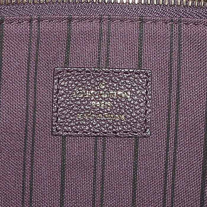 Bolso Cabás Louis Vuitton Citadines en cuero Monogram color berenjena - Detail D3