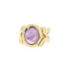 Dior  ring in yellow gold, amethyst and diamond - 00pp thumbnail