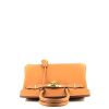 Hermès  Birkin 30 cm handbag  in gold epsom leather - 360 Front thumbnail