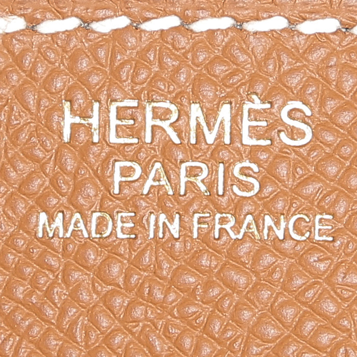 Borsa Hermès  Birkin 30 cm in pelle Epsom gold - Detail D3