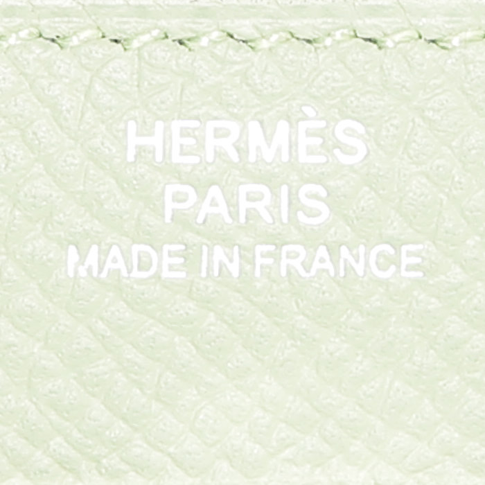 Borsa/pochette Hermès  Kelly To Go in pelle Epsom verde - Detail D3