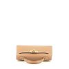 Hermès  Kelly 20 cm handbag  in brown Mysore leather - 360 Front thumbnail