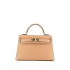 Hermès  Kelly 20 cm handbag  in brown Mysore leather - 360 thumbnail