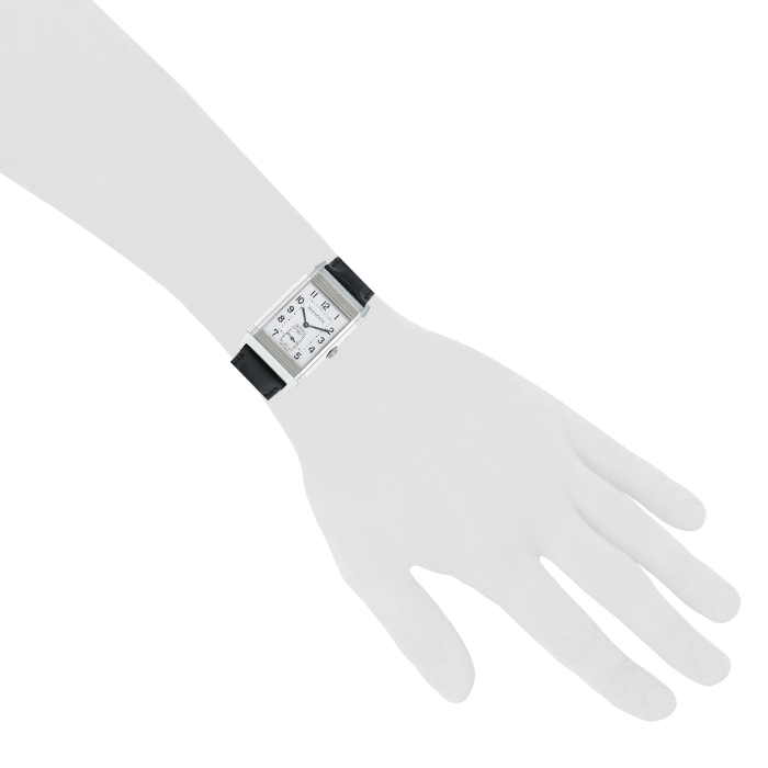 Reloj Jaeger-LeCoultre Reverso de acero Circa 2002 - Detail D1