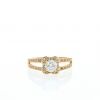 Mauboussin Chance Of Love #5 ring in pink gold and diamonds - 360 thumbnail