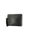 Gucci   pouch  in black grained leather - 00pp thumbnail