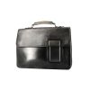 Berluti   briefcase  in grey and black smooth leather - 00pp thumbnail