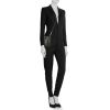 Bolso bandolera Hermès  Mini Evelyne en cuero togo negro - Detail D1 thumbnail