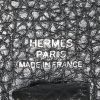 Sac bandoulière Hermès  Mini Evelyne en cuir togo noir - Detail D3 thumbnail