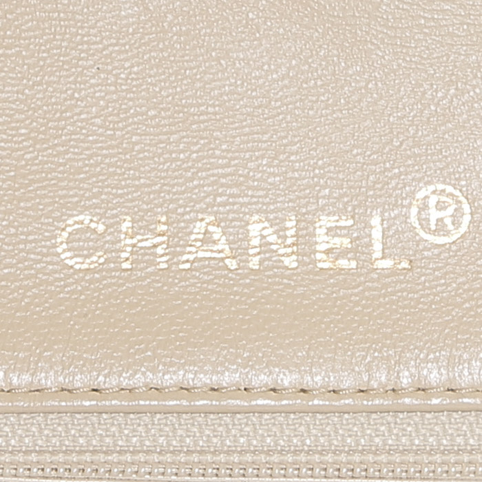Borsa a tracolla Chanel  Mademoiselle in pelle trapuntata beige - Detail D3
