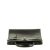 Hermès  Kelly 35 cm handbag  in black box leather - 360 Front thumbnail