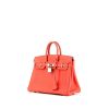 Hermès  Birkin 25 cm handbag  in red togo leather - 00pp thumbnail