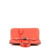 Borsa Hermès  Birkin 25 cm in pelle togo rossa - 360 Front thumbnail