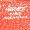 Bolso de mano Hermès  Birkin 25 cm en cuero togo rojo - Detail D3 thumbnail