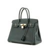Hermès  Birkin 30 cm handbag  in green epsom leather - 00pp thumbnail