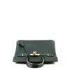 Hermès  Birkin 30 cm handbag  in green epsom leather - 360 Front thumbnail