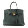 Hermès  Birkin 30 cm handbag  in green epsom leather - 360 thumbnail